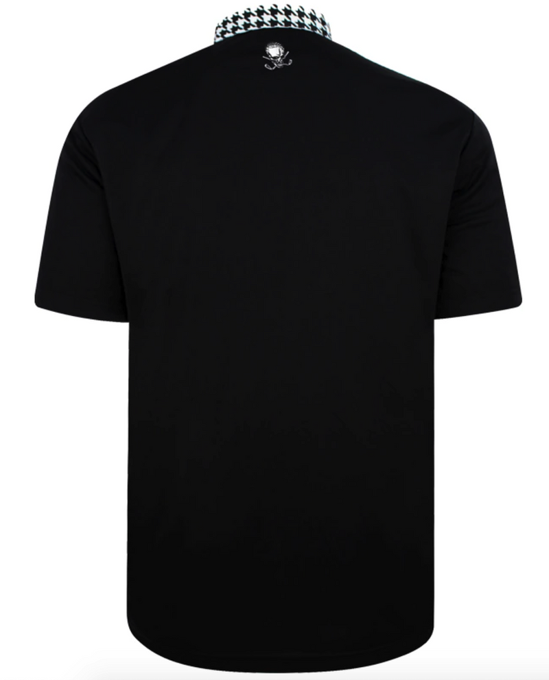 Tattoo Golf: Men's VIP ProCool Golf Shirt - Black