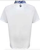 Tattoo Golf: Men's VIP Cool-Stretch Golf Shirt - White Clothing