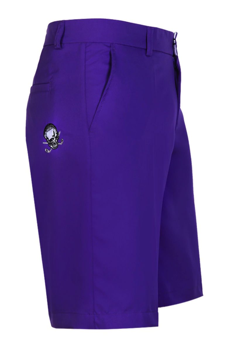 Tattoo Golf: Men's OB ProCool Performance Golf Shorts - Purple