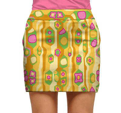 Loudmouth Golf: Women's Skort - Sock It To Me (Size 2)