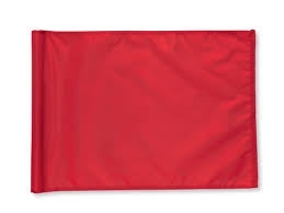Markers Inc - Solid Golf Pin Flag -SOFT SLEEVE
