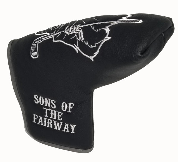 Sons of the Fairway Embroidered Putter Cover by ReadyGOLF - Blade