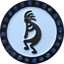 ReadyGolf: Southwest Kokopelli Ball Marker with Crystals