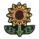 ReadyGolf: Sunflower Ball Marker & Hat Clip with Crystals