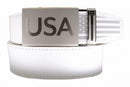 Nexbelt: Men's Super Patriot Belt - White