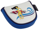 ReadyGolf: Surfer Girl Embroidered Putter Cover by ReadyGOLF - Mallet
