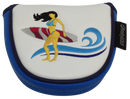 ReadyGolf: Surfer Girl Embroidered Putter Cover by ReadyGOLF - Mallet