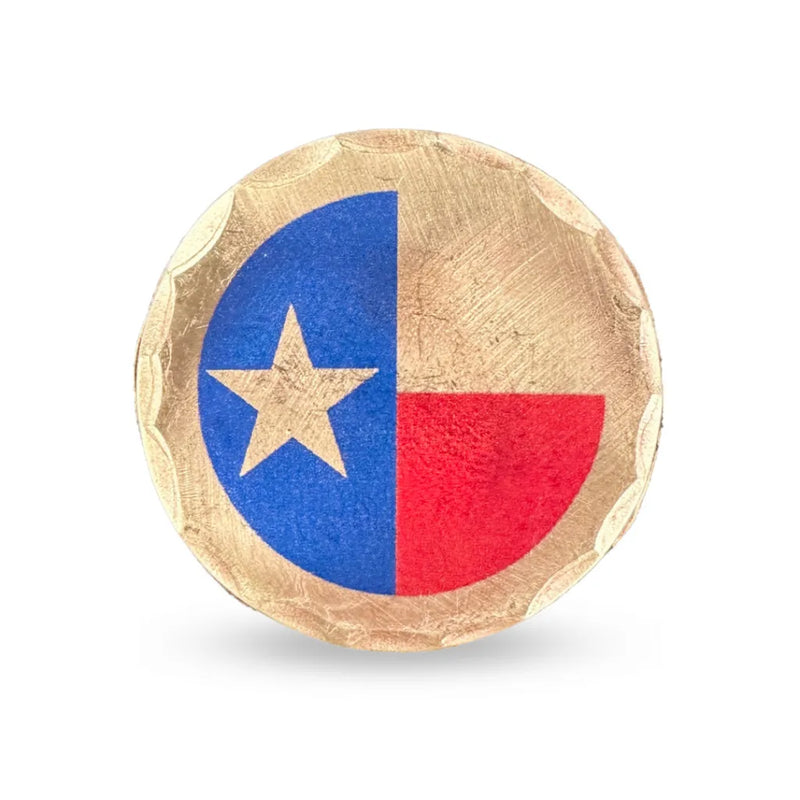 Sunfish: Copper Ball Marker - Texas Flag
