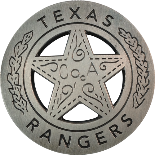 ReadyGolf: Texas Rangers Badge Ball Marker & Hat Clip