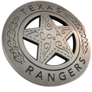 ReadyGolf: Texas Rangers Badge Ball Marker & Hat Clip