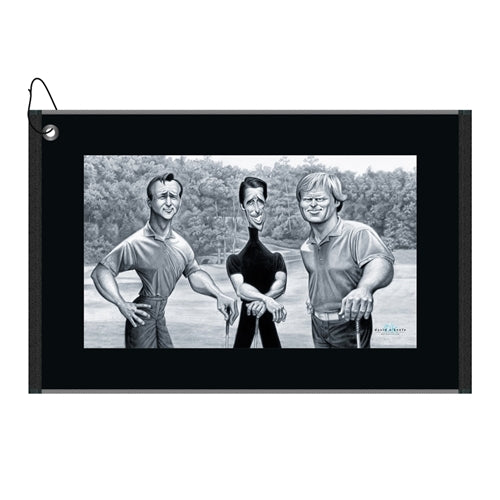 David O'Keefe - The Big Three Golf Towel (Arnie, Gary & Jack)