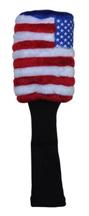 EverGolf: USA Flag Fuzzy Barrel Headcover
