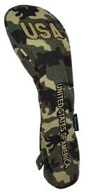 USA Military Camo Embroidered Headcover by ReadyGOLF - Hybrid