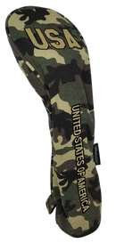 USA Military Camo Embroidered Headcover by ReadyGOLF - Hybrid