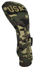 USA Military Camo Embroidered Headcover by ReadyGOLF - Fairway