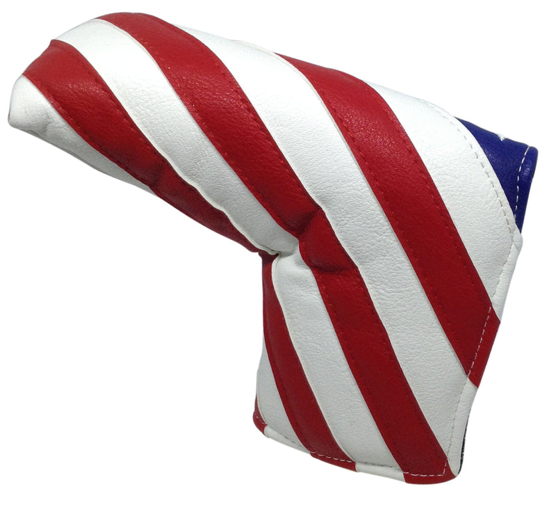 ReadyGolf: USA Flag Embroidered Putter Cover - Blade