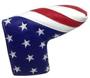 ReadyGolf: USA Flag Embroidered Putter Cover - Blade