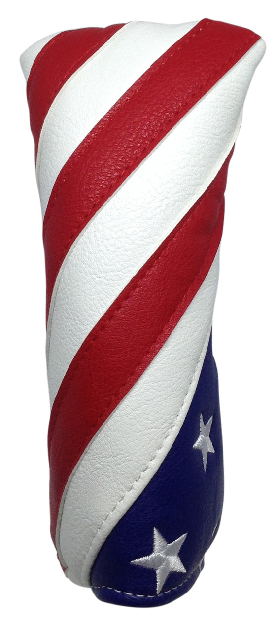 ReadyGolf: USA Flag Embroidered Putter Cover - Blade