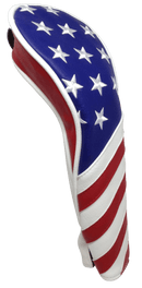 USA Flag Embroidered Headcover by ReadyGOLF - Hybrid