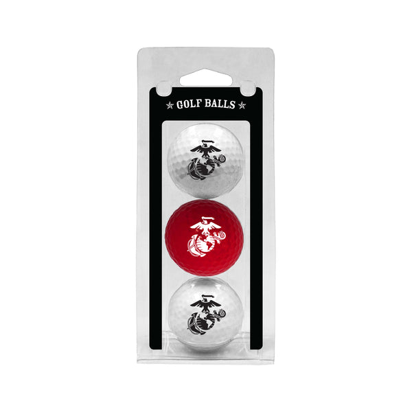 Team Golf US Marines Logoed Golf Balls (3 Pack) SALE