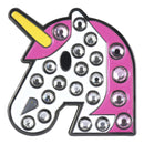 ReadyGolf: Unicorn Ball Marker & Hat Clip with Crystals