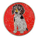 Navika: Glitzy Ball Marker & Hat Clip - Doggie