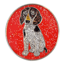 Navika: Glitzy Ball Marker & Hat Clip - Doggie