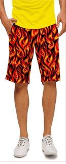 Loudmouth Golf: Men's StretchTech Shorts- Five Alarm