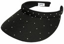 Glove It: Bling Slide On Golf Visor - Black