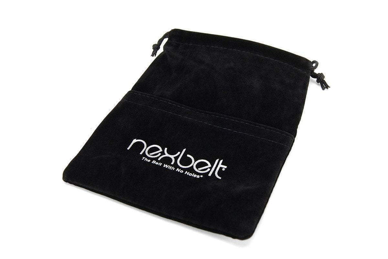 Nexbelt: Men's Fast Eddie Golf Belt - Carbon Black