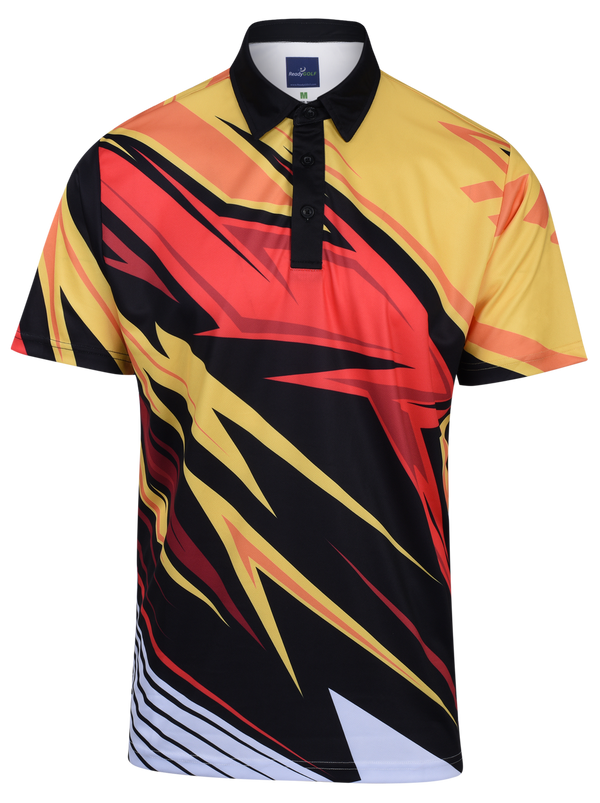 Warp Speed Mens Golf Polo Shirt by ReadyGOLF