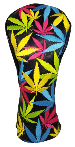Weed All-Over Embroidered Driver Headcover by ReadyGOLF
