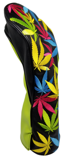 Weed All-Over Embroidered Driver Headcover by ReadyGOLF