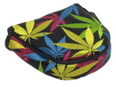 Weed All-Over Embroidered Putter Cover - Mallet by ReadyGOLF