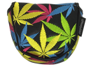 Weed All-Over Embroidered Putter Cover - Mallet by ReadyGOLF
