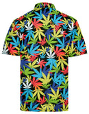Weed Mens Golf Polo Shirt by ReadyGOLF