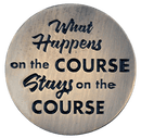 ReadyGolf: What Happens on the Course, Stays on the Course Ball Marker & Hat Clip