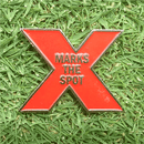 ReadyGolf: X Marks The Spot Ball Marker & Hat Clip