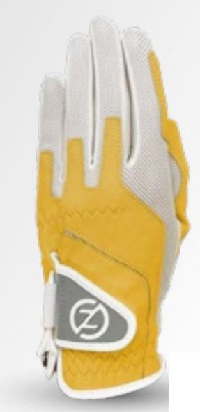 Zero Friction Ladies’ Compression Golf Glove GL30006 - Yellow