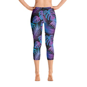 Electric Jungle Women's Capri Leggings by ReadyGOLF