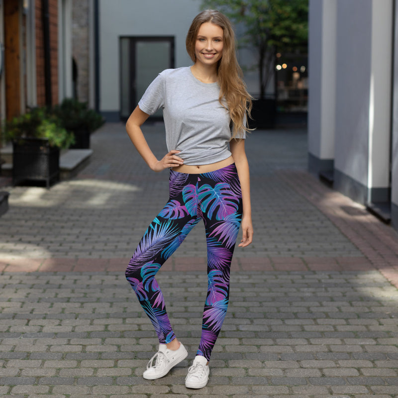 Electric Jungle Women's All-Over Leggings by ReadyGOLF
