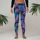 Electric Jungle Women's All-Over Leggings by ReadyGOLF Apparel & Accessories