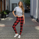 Lumberjack Red Women's All-Over Leggings by ReadyGOLF