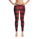 Lumberjack Red Women's All-Over Leggings by ReadyGOLF