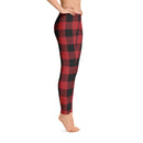 Lumberjack Red Women's All-Over Leggings by ReadyGOLF