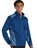 Antigua Men's Dark Royal/Heather Revolve Jacket 104135 (Size Large) SALE Clothing
