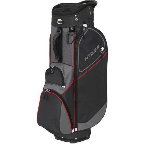 Hot-Z Golf: 3.5 Cart Bag - Black/Gray/Red