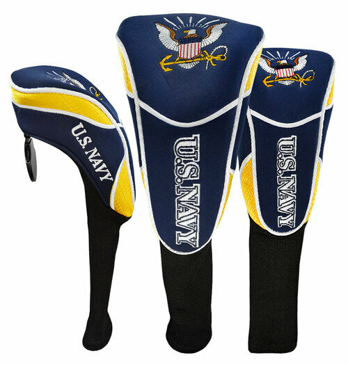 U.S.Navy Military Headcovers (Set of 3) by Hotz Golf