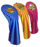 BANG! POW! BOOM! Embroidered Headcover Set - Driver, Fairway, Hybrid by ReadyGOLF