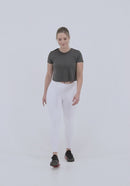 Four-Leaf Clover (White) Women's All-Over Leggings by ReadyGOLF